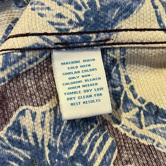 Caribbean Pure Silk Hawaiian Shirt XL NWT Tropical Camp Aloha Oversized Fit - Picture 7 of 8